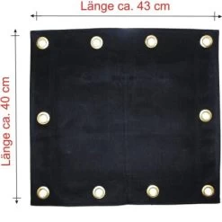 1-Kammern Wand-Schlagpolster 50x40 Schwarz Weiß -Sport Ausrüstung Verkauf 1 kammern wand schlagpolster 50x40 schwarz weiss9