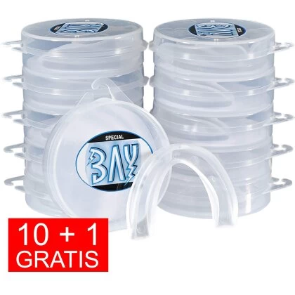 10 + 1 GRATIS Angebot (11 Stück) Zahnschutz Best Seller - Erwachsene Kinder CE Farben 3 10 + 1 GRATIS Angebot (11 Stück) Zahnschutz Best Seller - Erwachsene Kinder CE Farben