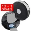 ANGEBOT Des Monats - 10 X 1 GRATIS Angebot (11 Paar) Multi Funktion Runde Handpratzen Tellerpratzen Schwarz Weiß 2 ANGEBOT Des Monats - 10 X 1 GRATIS Angebot (11 Paar) Multi Funktion Runde Handpratzen Tellerpratzen Schwarz Weiß -Sport Ausrüstung Verkauf angebot des monats 10 x 1 gratis angebot 11 paar multi funktion runde handpratzen tellerpratzen schwarz weiss