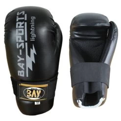 ANGEBOT Des Monats - Lightning Open Hands Pointfigter Handschuhe XXS - XL Schwarz