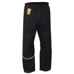ANGEBOT Des Monats - Universal Hose Let´s Fight Canvas 12 UZ Schwarz Baumwolle Krav Maga Kickboxen Ju Jutsu Judo