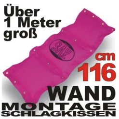 ANGEBOT Des Monats - Wand-Schlagpolster 3-Kammern 115 X 44 Pink Rosa -Sport Ausrüstung Verkauf angebot des monats wand schlagpolster 3 kammern 115 x 44 pink rosa3
