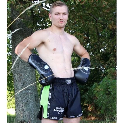 Bad Style Boxhandschuhe Schwarz/grau 10 -12 Unzen 6 Bad Style Boxhandschuhe Schwarz/grau 10 -12 Unzen – Bild 4