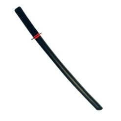 Bokken Schaumstoff Mit Holzkern 100 Cm Schwarz