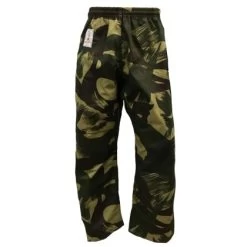 Camouflage Woodland Kickboxhose Karatehose Baumwolle XXS - XXL Kinder Erwachsene