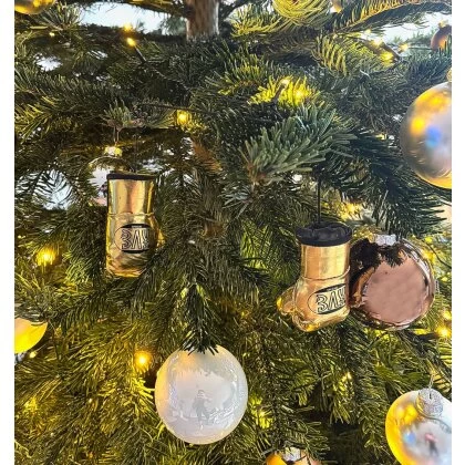 Christbaumschmuck Mini Boxhandschuhe Anhänger Deko Weihnachten 5 Christbaumschmuck Mini Boxhandschuhe Anhänger Deko Weihnachten – Bild 3