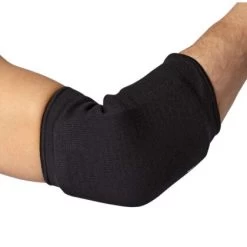 Ellbogenschutz Ellbogenbandage Mit Polster Simple Schwarz Weiß