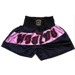Fashion Thaiboxhose Pink /schwarz XXS - XXL -Sport Ausrüstung Verkauf fashion thaiboxhose pink schwarz xxs xxl4