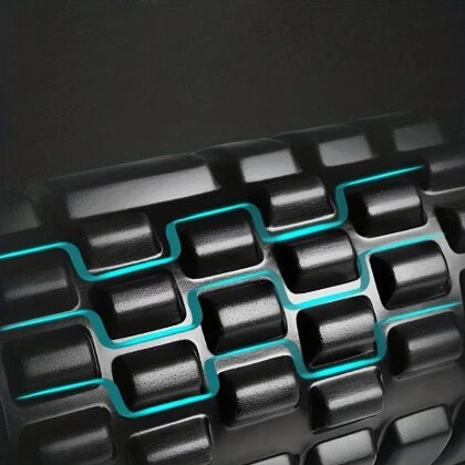 Faszienrolle Schwarz Massagerolle Schaumstoffrolle Massage 30 Cm 6 Faszienrolle Schwarz Massagerolle Schaumstoffrolle Massage 30 Cm – Bild 4