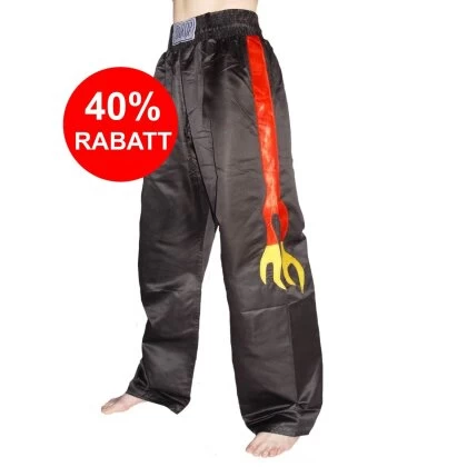 Flame Kickboxhose Mit Flammen Schwarz/gelb/rot 6XS - XXXL Kinder Erwachsene 3 Flame Kickboxhose Mit Flammen Schwarz/gelb/rot 6XS - XXXL Kinder Erwachsene