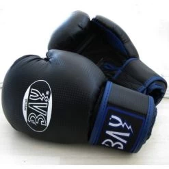 Fresh Mesh Boxhandschuhe Schwarz/blau 10 - 12 Unzen