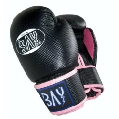 Fresh Mesh Boxhandschuhe Schwarz/pink 10 - 12 Unzen