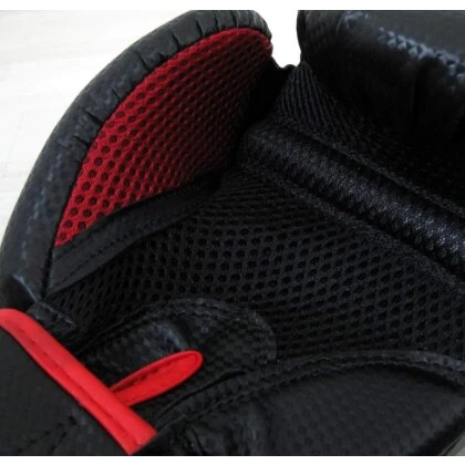 Fresh Mesh Boxhandschuhe Schwarz/rot 10 - 12 Unzen 4 Fresh Mesh Boxhandschuhe Schwarz/rot 10 - 12 Unzen – Bild 2