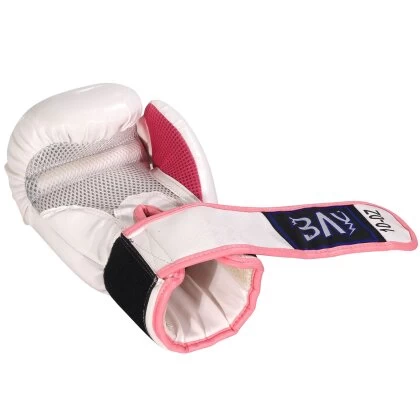 Fresh Mesh Boxhandschuhe Weiß/pink 8 - 10 Unzen 5 Fresh Mesh Boxhandschuhe Weiß/pink 8 - 10 Unzen – Bild 3