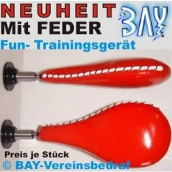 Fun Speed Ball Wand-Schlagmitt Mit Feder - Schwarz Rot -Sport Ausrüstung Verkauf fun speed ball wand schlagmitt mit feder schwarz rot6