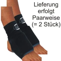 Fußschutz Bandage Spann Elastisch Schwarz S - XL -Sport Ausrüstung Verkauf fussschutz bandage spann elastisch schwarz s xl4
