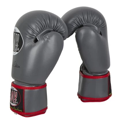 Future Dark Edition Boxhandschuhe Grau/schwarz 8 - 12 Unzen 6 Future Dark Edition Boxhandschuhe Grau/schwarz 8 - 12 Unzen – Bild 4