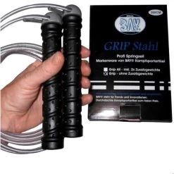 Grip All Stahl 280 320 GAS Springseil Inkl. Einsteck-Gewichte -Sport Ausrüstung Verkauf grip all stahl 280 320 gas springseil inkl einsteck gewichte6