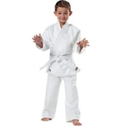 Judoanzug KWON Randori Junior Basic Kinder Weiß Einsteiger