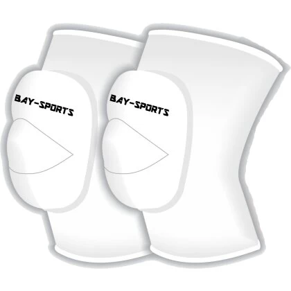 Knieschutz Knee Attack Weiß Baumwolle 6 Knieschutz Knee Attack Weiß Baumwolle – Bild 4