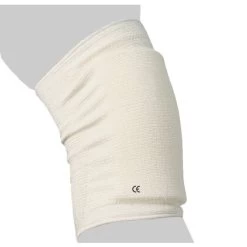Knieschutz Kniebandage Mit Polster Simple Weiß S - XXL