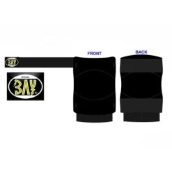 Knieschutz Move MMA Klett Schwarz S - XL -Sport Ausrüstung Verkauf knieschutz move mma klett schwarz s xl4