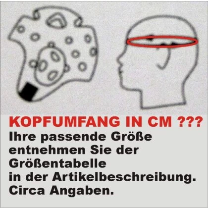 Kopfschutz KLS Lack PU Rot XS - XL 5 Kopfschutz KLS Lack PU Rot XS - XL – Bild 3