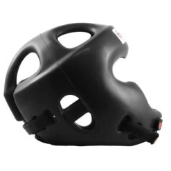 Kopfschutz TOP TEN Full Protector Jochbeinschutz Training Schwarz (WAKO) -Sport Ausrüstung Verkauf kopfschutz top ten full protector jochbeinschutz training schwarz wako3