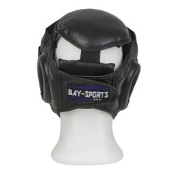 Kopfschutz WP Mit Abnehmbarer Plexiglas Maske Leder PU Schwarz S - XL -Sport Ausrüstung Verkauf kopfschutz wp mit abnehmbarer plexiglas maske leder pu schwarz s xl10
