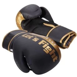 Lets Fight Boxhandschuhe Fresh Mesh Schwarz/gold 8 - 10 Unzen -Sport Ausrüstung Verkauf lets fight boxhandschuhe fresh mesh schwarz gold 8 10 unzen6