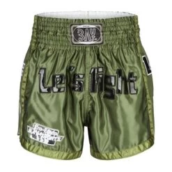 Let´s Fight Olive Mesh Thaiboxhose XXS - XXL