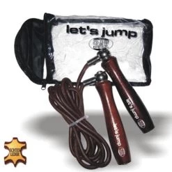 Let´s Jump 305 Leder Springseil Mit Cordura Bag Und Holz Gewichtsgriffen -Sport Ausrüstung Verkauf lets jump 305 leder springseil mit cordura bag und holz gewichtsgriffen13