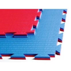 Matten Kampfsportmatten Double SV Blau Rot 100x100x4cm
