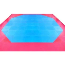 MMA Käfig Matten Kampfsportmatten Double Octagon 8x8m