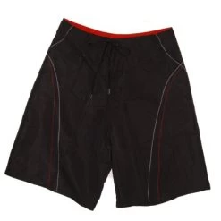 MMA Shorts Red Thread Hose S - XL Schwarz