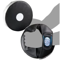 Multi Funktion Runde Handpratzen Tellerpratzen Schwarz Weiß (Paar) -Sport Ausrüstung Verkauf multi funktion runde handpratzen tellerpratzen schwarz weiss paar4