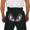 No Fear Augen Kickboxhose Schwarz/gelb XXS - XXL