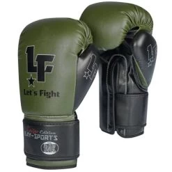 Oliv Green Edition Boxhandschuhe Let´s Fight 8 - 12 Unzen