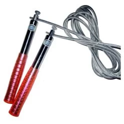 Olymp 280 Stahl Springseil Aluminium Griffe Pink Rosa