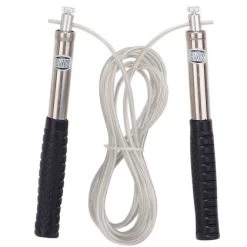 Olymp 280 Stahl Springseil Aluminium Griffe Schwarz