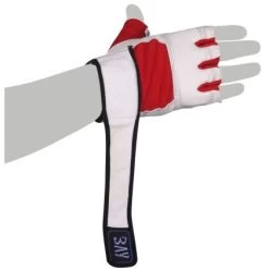 Orbit Sandsackhandschuhe Leder Weiß/rot S - XXL -Sport Ausrüstung Verkauf orbit sandsackhandschuhe leder weiss rot s xxl4