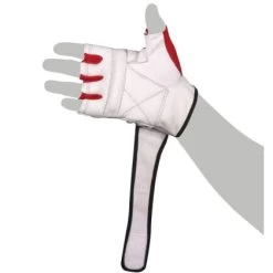 Orbit Sandsackhandschuhe Leder Weiß/rot S - XXL -Sport Ausrüstung Verkauf orbit sandsackhandschuhe leder weiss rot s xxl5