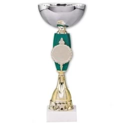 Pokal Trophäe Tri-Colore Ohne Deckel 26 Cm