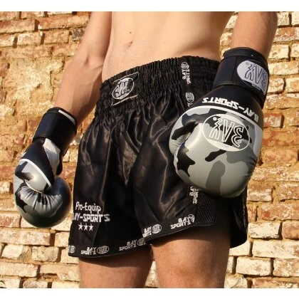 Pro-Equip Mesh Thaiboxhose XS - XXL Schwarz/schwarz 12 Pro-Equip Mesh Thaiboxhose XS - XXL Schwarz/schwarz – Bild 10