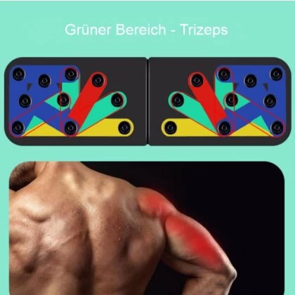 Push Up Board Liegestützgriffe Liegestützbrett Multi Gym 12 Push Up Board Liegestützgriffe Liegestützbrett Multi Gym – Bild 10