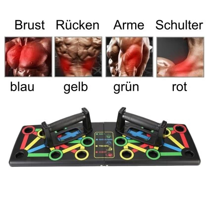 Push Up Board Liegestützgriffe Liegestützbrett Multi Gym 6 Push Up Board Liegestützgriffe Liegestützbrett Multi Gym – Bild 4