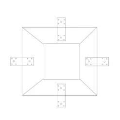 Pyramide Wandschlagpolster Leder 50 X 50 X 20 Cm -Sport Ausrüstung Verkauf pyramide wandschlagpolster leder 50 x 50 x 20 cm3