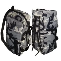 Rucksacktasche Camouflage Tasche Schwarz/grau 55 Cm