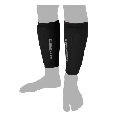 Schienbeinschutz IUM Baumwolle Schwarz XS - XL 4 Schienbeinschutz IUM Baumwolle Schwarz XS - XL – Bild 2