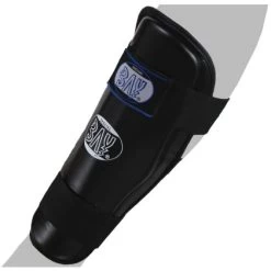 Schienbeinschutz Komfort PU Leder Schwarz XXS - XL 8 Schienbeinschutz Komfort PU Leder Schwarz XXS - XL -Sport Ausrüstung Verkauf schienbeinschutz komfort pu leder schwarz xxs xl3